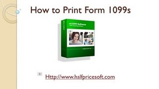 How to Print Form 1099s [upl. by Marigold]