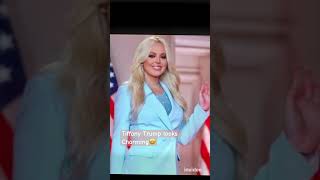 Tiffany Trump looks charming in every photo shorts tiffany trump ivanka melania donaldtrump [upl. by Vidovic148]