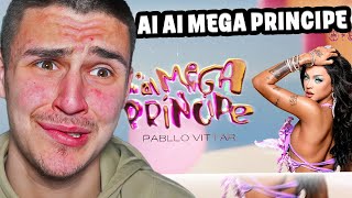 quotAI AI AIquot Pabllo Vittar  Ai Ai Ai Mega Principe 🇬🇧UK Reaction [upl. by Ahsier153]