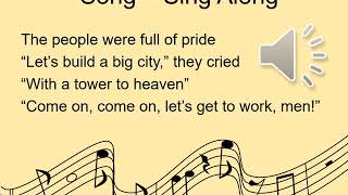 Tower of Babel Song for KidsEnglish Learners [upl. by Eeznyl325]