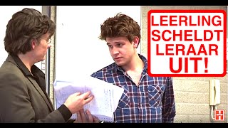 LEERLING SCHELDT LERAAR UIT [upl. by Oleic]