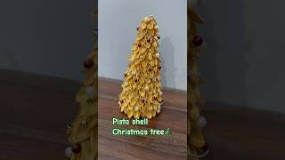 DIY Christmas tree using pista shellchristmas pistashellart Craft shortsvideo [upl. by Soutor]