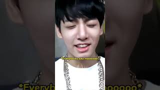 English with Jeon Jungkook  Part1 shorts kpopfunny [upl. by Ahsekahs]