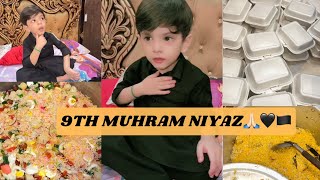 9th Muhram Niyaz 🖤2024 9 muhram ka vlog  nazre Allah Niyaz E husain  by NaughtyAhmedVlog  foryou [upl. by Rourke]