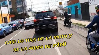 Observaciones diarias 40  autos modificados casi lo atropellan temblara y más [upl. by Aisatal]