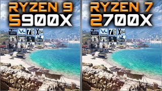 Ryzen 9 5900X vs Ryzen 7 2700X Benchmarks – 15 Tests 🔥 [upl. by Mayce117]