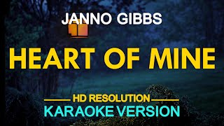 HEART OF MINE  Janno Gibbs Bobby Caldwell 🎙️  KARAOKE  🎶 [upl. by Marashio]