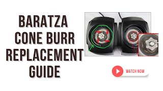 How to Baratza Cone Burr Replacement 🛠  M3 amp M2  Paddle Wheel [upl. by Jasper]