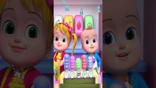 The best gift for kids BUS ICE CREAM❤️  ABCs and 123s shorts billionsurprisetoys [upl. by Wendall522]