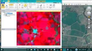 Supervised Landsat Image classification on ERDAS 2014 via Google Earth [upl. by Huxley]