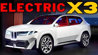 The AllElectric Revolution Unveiling the 2025 BMW iX3 Based on the Vision Neue Klasse X Concept [upl. by Anahsal]