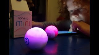 Sphero Mini App Enabled Robotic Ball Review [upl. by Daney]