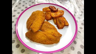 Tilapia empanizada [upl. by Cacilia]