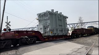 CSX RiverLine M433 southbound with gigantic Generator [upl. by Midis]