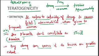 TERATOGENICITY PHARMACOLOGY LECTURE 2THALIDOMIDE DISASTER [upl. by Warila731]