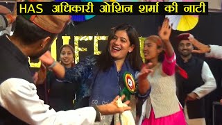 Oshin Sharma  Folk Dance quotNaatiquot  Vijay Group Of Institute  Mandi [upl. by Worthington]