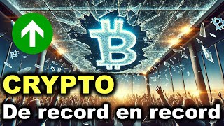 CRYPTO FLASH  NOUVEAUX RECORDS  ACTUS 08112024 [upl. by Torr315]