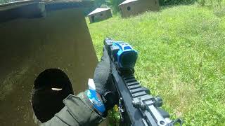 Airsoft Grenade Fail Meets The SSG1 Trigger Finger [upl. by Lemert]