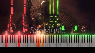 The Book of Boba Fett Piano Version [upl. by Aser]