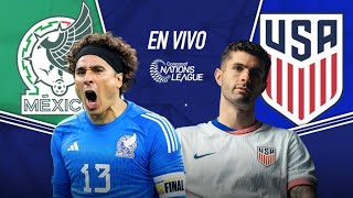 CAMPEÓN ESTADOS UNIDOS Resumen de la FINAL Nations League CHARLA EN VIVO [upl. by Khalil]