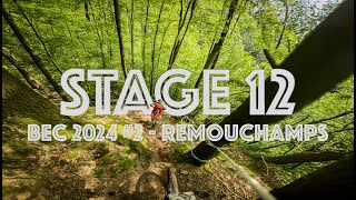 REMOUCHAMPS  Stage 12 RAW  BELGIAN ENDURO CUP 2024 [upl. by Eicyac]