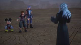 Kingdom Hearts 3 Boss Fight  Ansem Xemnas and Young Xehanort [upl. by Eanom]