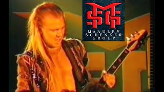 MSG  Live in Toronto 05051988  McAuley Schenker Group [upl. by Annaes]