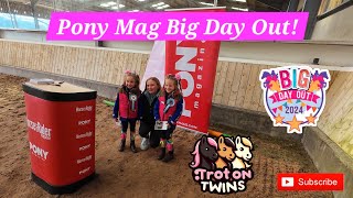 Who did we meet at Pony Mags Big Day Out horse fun dayout [upl. by Camroc]