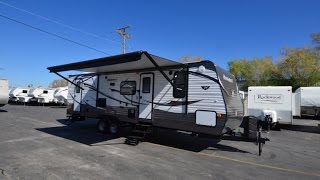 2015 Keystone Hideout 28BH Walkaround by Motor Sportsland [upl. by Hewet]