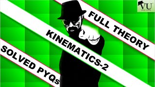 Kinematics2 OneShot JEE Main 2025 Theory and PYQs [upl. by Dnomsed]