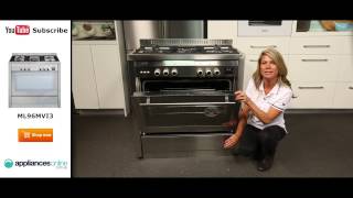 Freestanding Glem Gas Oven Stove ML96MVI3 reviewed by expert  Appliances Online [upl. by Laraine]