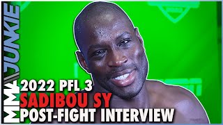 Sadibou Sy eyes welterweight championship Its my year I really do believe it  2022 PFL 3 [upl. by Ysdnyl]