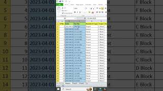 How to hide row and column  How to hide row  How to hide column  shorts [upl. by Eelesor]