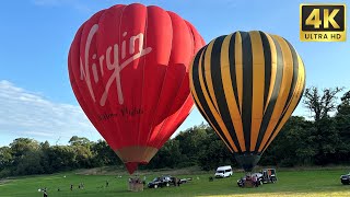 MJ Ballooning  180724  Ashton Court PM 4K UHD [upl. by Anirtek]