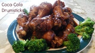 How to Make CocaCola Chicken Drumsticks [upl. by Sipple]