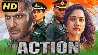 Action HD  Blockbuster Hindi Dubbed Movie  Vishal Tamannaah Aishwarya  Independence Special [upl. by Ennaeerb]