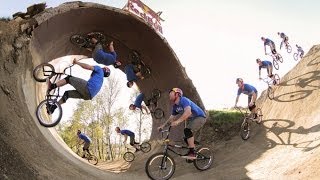 Full BMX Dirt Loop w Mike quotHuckerquot Clark  Red Bull Trail Loop [upl. by Trudey]