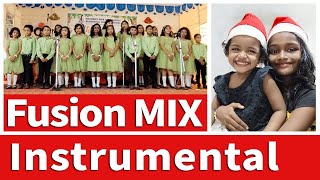 Fusion MIX  Instrumental amp Vocal  Christmas New year celebration 2024  Chinnukutty Vlogs [upl. by Yeoz578]