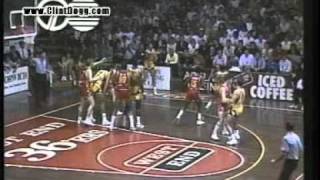 NBL 1989 Basketball Highlights 03of13 ELIMINATION FINAL GAME 1 ADELAIDE 36ers vs PERTH VCD [upl. by Noma394]