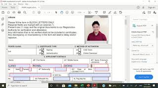 PNPKI PART II  HOW TO PROPERLY FILL IN THE DATA FOR THE PNPKI APPLICATION FORM FOR DEPED [upl. by Crysta]