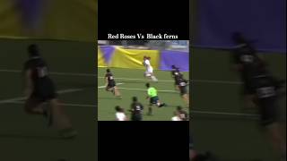 Red Roses 🇬🇧 Sinks Black Ferns 🇳🇿  rugby highlights reels shorts english newzealand [upl. by Sugden]