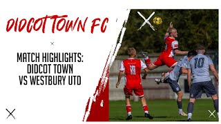 Match Highlights Didcot Town vs Westbury United [upl. by Nyar503]