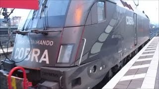 ÖBB Lok mit Einsatzkommando Cobra Aufdruck  austrian train [upl. by Ludba]