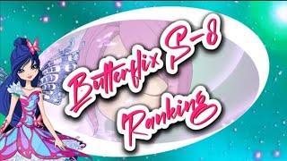 Winx Club  Butterflix Personal Ranking Of Season  8 [upl. by Knipe717]