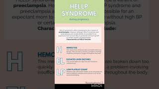 HELLP SYNDROME IN PREGNANCY NURSING MNEMONIC [upl. by Erodaeht]