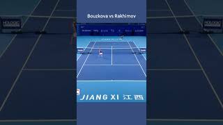 2024 Jiangxi Open QF Bouzkova vs Rakhimova 62 62 sports wta highlights [upl. by Nannerb]