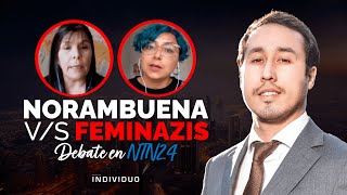 Debate en NTN24 Norambuena Vs feminazis ¿Es correcto hablar de quotpersonas menstruantesquot [upl. by Guthrie368]