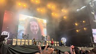 Tribute to Dimebag Darrell and Vinnie Paul  Pantera  Live on Mainstage 2 Hellfest 2023  180623 [upl. by Anilegna]