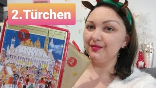 TÜRCHEN 2 SELBSGEMACHTEN KALENDER ZU TRÄNEN GERÜHRT VON DER LIEBEN Claudiasbeautybox [upl. by Ycnuahc]