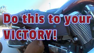 Do this to your Victory motorcycle and you wont regret it [upl. by Ahsiniuq946]